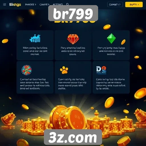 Análise das funcionalidades do site de jogos br799